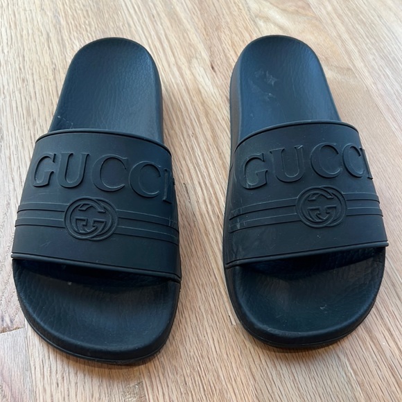 Gucci Shoes Gucci Pool Slides Poshmark